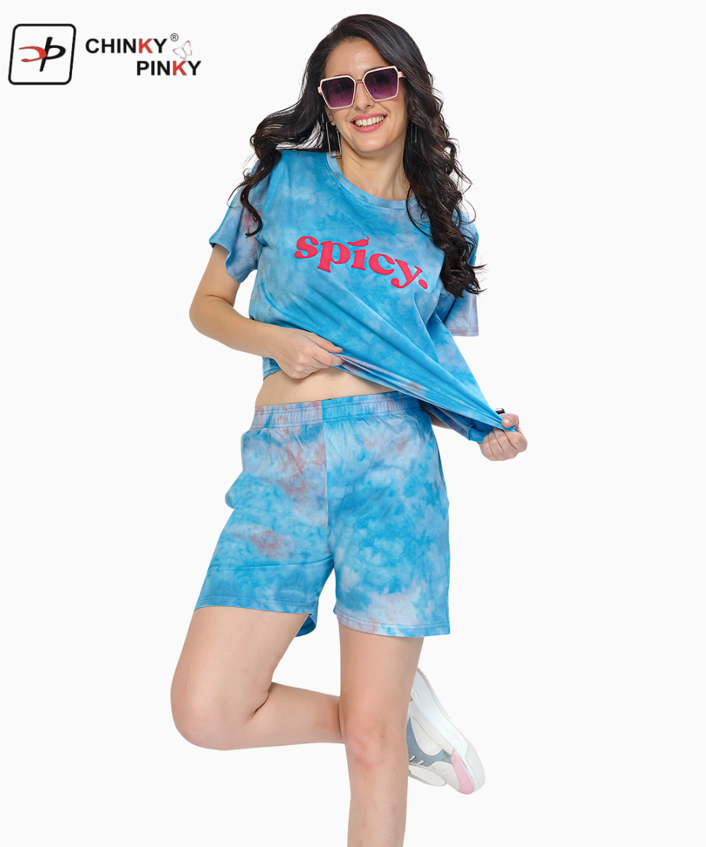 Shorts Cotton Nightwear Set for Women | Export Quality | OEM Supplier