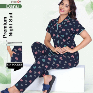 Womens Front Open Cotton Sleepwear | Wholesale Clothing Manufacturer