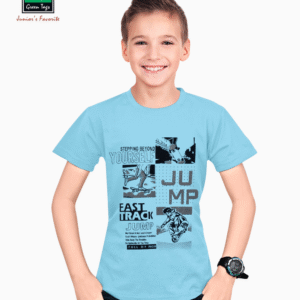 Boys’ Round Neck T-shirt Manufacturer & Wholesale Supplier in India | Green Tags